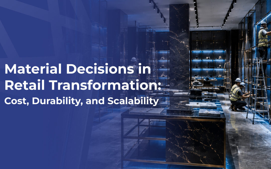 Material Decisions in Retail Transformation: Cost, Durability, and Scalability